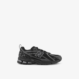 Низкие кроссовки из кожи и сетки с фирменной нашивкой 1906 года New Balance, черный r04387852 | black metallic silver