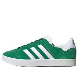 Кроссовки газель 85 Adidas, зеленый ie2165 | green/white/gold metallic