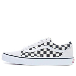 Кроссовки old skool 'checkerboard' Vans, черный vn0a38g127k | black/white