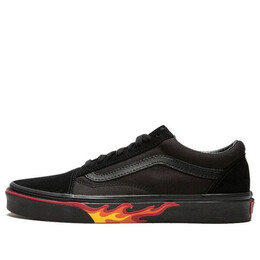 Кроссовки old skool 'flame wall' Vans, черный vn0a38g1q8q | black