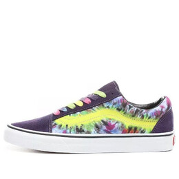 Кроссовки old skool 'tie dye' Vans, желтый vn0a38g1vmo | yellow/purple