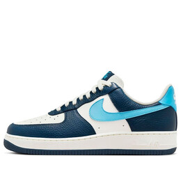 Кроссовки air force 1 '07 'armory navy ivory blue' Nike, синий hj9291-478 | armory navy/sail/pale ivory/baltic blue