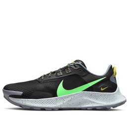 Кроссовки pegasus trail 3 'black green strike' Nike, черный da8697-004 | black/ashen slate/celery/green strike
