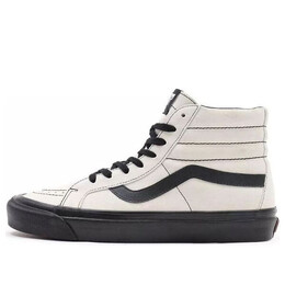 Кроссовки sk8-hi 38 dx 'white black' Vans, серый vn0a38gf9xo | grey/black