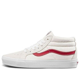 Кроссовки sk8-mid stylish lightweight mid-top casual skate shoes white red Vans, красный vn0a391foxs | red/white