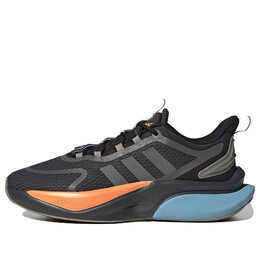 Кроссовки alphabounce + sustainable bounce lifestyle 'carbon grey screaming orange' Adidas, мультиколор hp6140 | carbon / grey four / screaming orange