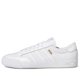 Кроссовки nora shoes 'white gold metallic' Adidas, белый hp9739 | cloud white / cloud white / gold metallic