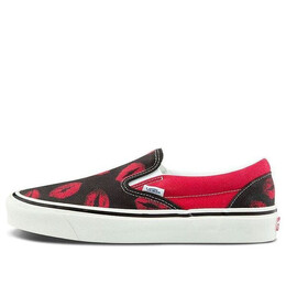 Кроссовки classic slip-on 98 dx 'anaheim factory - hotlips' Vans, красный vn0a3jex45t | red/black