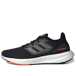 Кроссовки pureboost 22 'black semi orange' Adidas, черный hq7211 | black/grey/orangeo