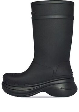 Кроссовки crocs x boots 'black' Balenciaga, черный 677384w1s8e1000 | black