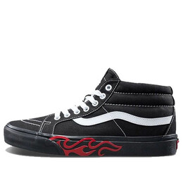 Кроссовки sk8-mid 'flame cut out' Vans, черный vn0a3mv8uqz | black