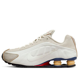 Кроссовки shox r4 'design by korea' Nike, мультиколор hq3531-099 | phantom/sail/light bone/light iron ore