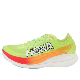 Кроссовки rocket x 2 'lettuce solar flare' Hoka One One, мультиколор 1127927-lcs | lettuce/solar flare
