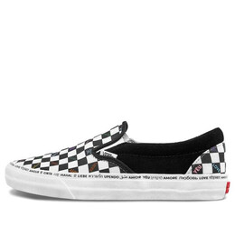 Кроссовки classic slip-on vlt lx 'the love pack - pride' Vans, черный vn0a3qxyw43 | black/white