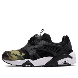 Кроссовки disc blaze camo 'black white' Puma, черный 363765-01 | black/white