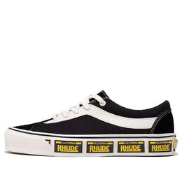 Кроссовки rhude x bold ni 'black' Vans, черный vn0a3wlpthf | black