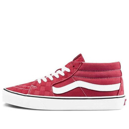 Кроссовки sk8-mid mid-top skate shoes red Vans, красный vn0a3wm3wj2 | red