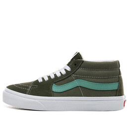 Кроссовки retro sport sk8-mid 'deep lichen green' Vans, зеленый vn0a3wm3vy0 | green