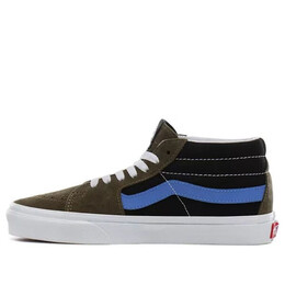Кроссовки vintage sport sk8-mid 'beech/ultramarine' Vans, черный vn0a3wm3tgq | black/green