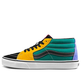 Кроссовки sk8-hi mid 'cadmium yellow tidepoo' Vans, желтый vn0a3wm3tgn | yellow/green/black
