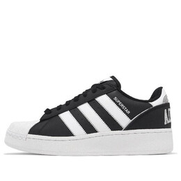 Кроссовки superstar xlg 'throwback jerseys pack - black' Adidas, черный ie0759 | core black/cloud white/grey two