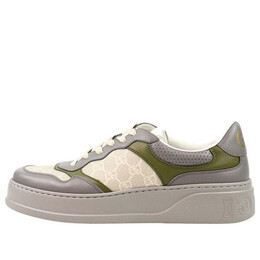 Кроссовки gg sneaker 'white beige' Gucci, белый 700641-upg90-1282 | white/beige