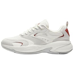 Кроссовки Anta ACE Chunky Sneakers Men Low-top Ivory/Basic Black/Rose Maroon, слоновая кость/черный 912438812-2 | ivory/basic black/rose maroon