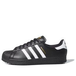 Кроссовки superstar spikeless 'black white' Adidas, черный ie6053 | core black/cloud white/gold metallic