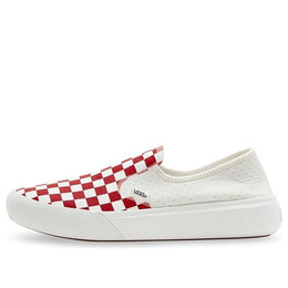 Кроссовки comfycush slip-on 'white red' Vans, белый vn0a45j5bop | white/red