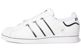 Кроссовки Adidas Superstar Thin Stripes White Black gv7186