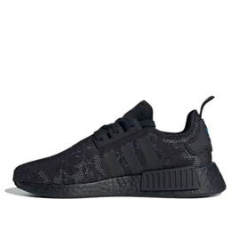 Кроссовки nmd_r1 'black carbon camo' Adidas, черный ig5535 | core black/carbon/grey five