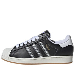 Кроссовки x korn superstar 'black whtie' Adidas, черный ih1313 | black/off white/gum