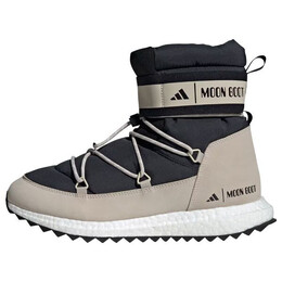 Кроссовки moon boot moonboost high 'core black' Adidas, черный ih2489 | core black/core black/clear brown