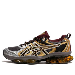 Кроссовки gel quantum kinetic 'carbon pure gold' Asics, мультиколор 1203a270-021 | carbon/pure gold
