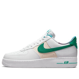 Кроссовки air force 1 low '07 lv8 emb 'white malachite' Nike, белый dm0109-100 | white/green