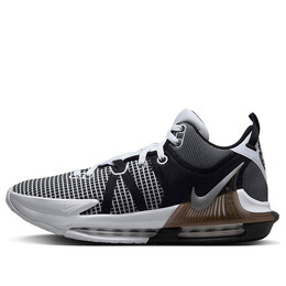Кроссовки lebron witness 7 'white black' Nike, белый dm1123-100 | white/black/metallic silver