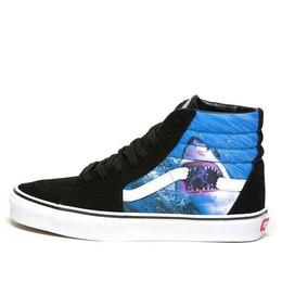 Кроссовки shark week x sk8-hi 'black blue' Vans, черный vn0a4bv6xkc | black
