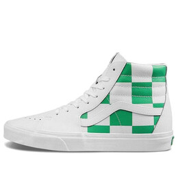 Кроссовки sk8-hi white green Vans, белый vn0a4bv6ts9 | white/green
