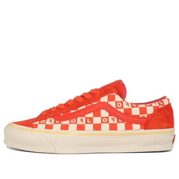 Кроссовки joe freshgoods x og style 36 lx 'honeymoon stage - red' Vans, оранжевый vn0a4bvezye | orange/white