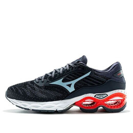 Кроссовки wave creation black/blue/red Mizuno, синий j1gc210120 | blue/red