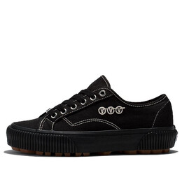 Кроссовки x karina rozunko delridge 'black' Vans, черный vn0a4bxhbla | black/white