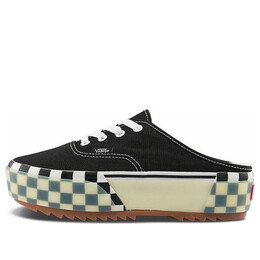 Кроссовки authentic mule stacked 'black white' Vans, черный vn0a4bw18bm | black/white