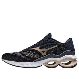 Кроссовки wave creation 23 'black gold' Mizuno, черный j1gc220155 | black/gold