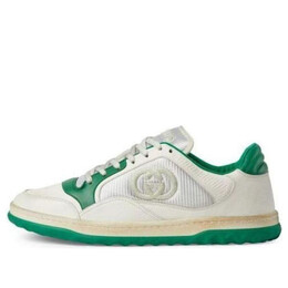 Кроссовки mac80 embroidered sneakers 'white green' Gucci, белый 749896-aab79-9148 | off white/green