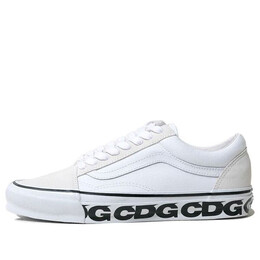 Кроссовки x comme des garcons cdg old skool casual skateboarding shoes white Vans, белый vn0a4p3xqlz | white