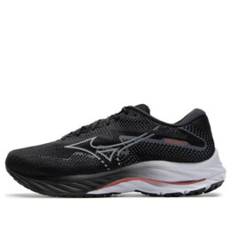 Кроссовки wave rider 27 'black grey red' Mizuno, черный j1gc230352 | black/white/grey/red