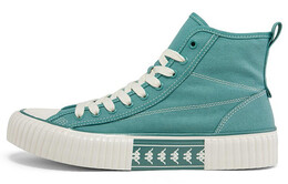 Кеды Kappa Canvas Shoes Unisex High-Top Oil Blue/White k0ay5vs55d-890