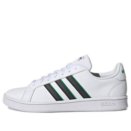 Кроссовки гранд корт база Adidas, белый gw5612 | cloud white/carbon/green