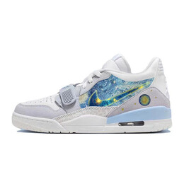 Баскетбольные кроссовки Legacy 312 Vintage Men Low-Top Blue/White Jordan hq1190-101(team366-蓝色星空) | white