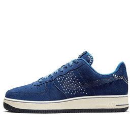 Кроссовки air force 1 '07 prm the one line low-top sneakers blue 'blue white black' Nike, синий do7993-447 | blue/white/black
